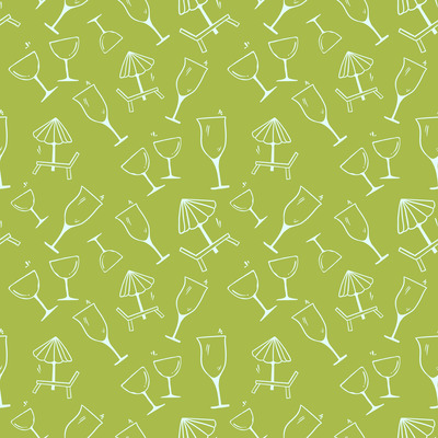 Tropical Lounge Sketch