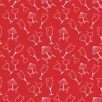 Crimson Lounge Sketch