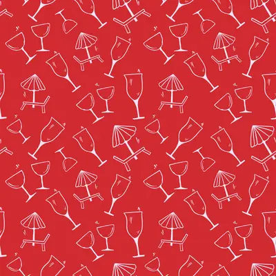 Crimson Lounge Sketch by 