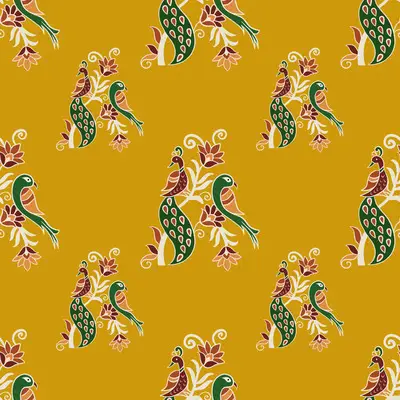 royal-rajawadi-kalamkari-birds by fabzure