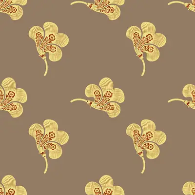 dusty-rose-vintage-floral-motif by fabzure