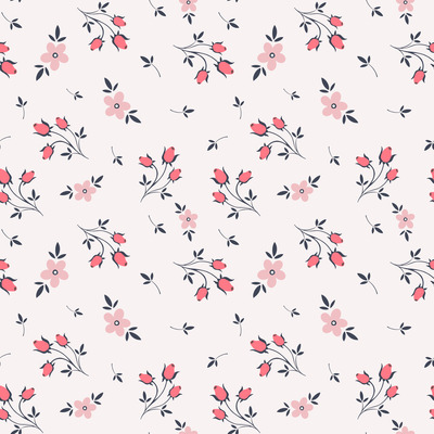 soft-blush-minimal-floral-sprig by fabzure