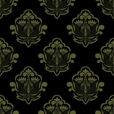 Floral Damask Design by 