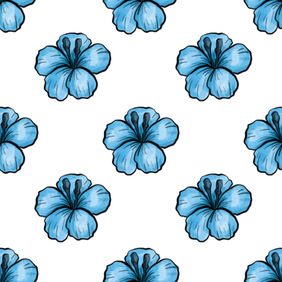 blue-floral by fabzure