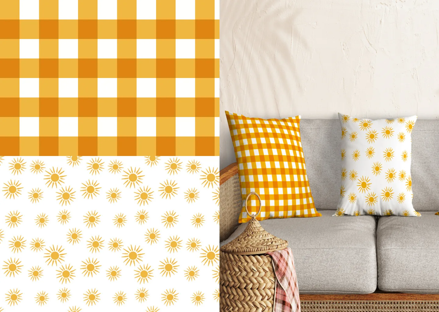 Sunny Cushion Set